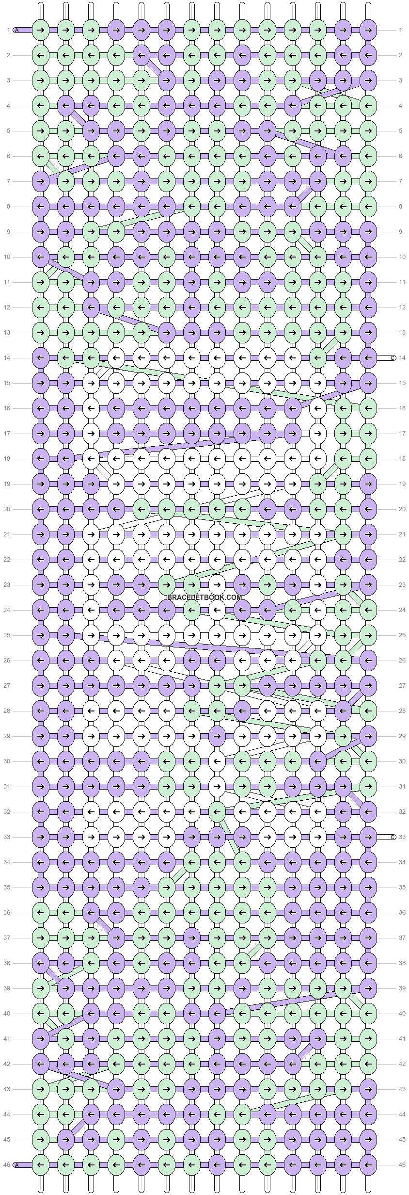 Alpha pattern #94604 variation #278661 pattern