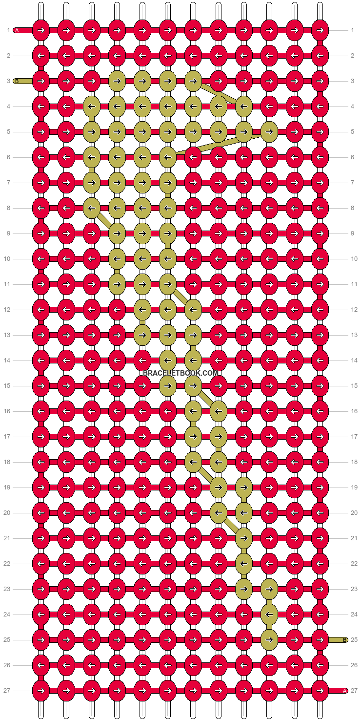 Alpha pattern #5248 variation #280444 pattern
