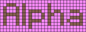 Alpha pattern #696 variation #283850