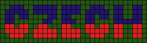 Alpha pattern #18855 variation #284461
