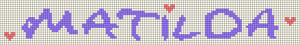 Alpha pattern #147087 variation #284476