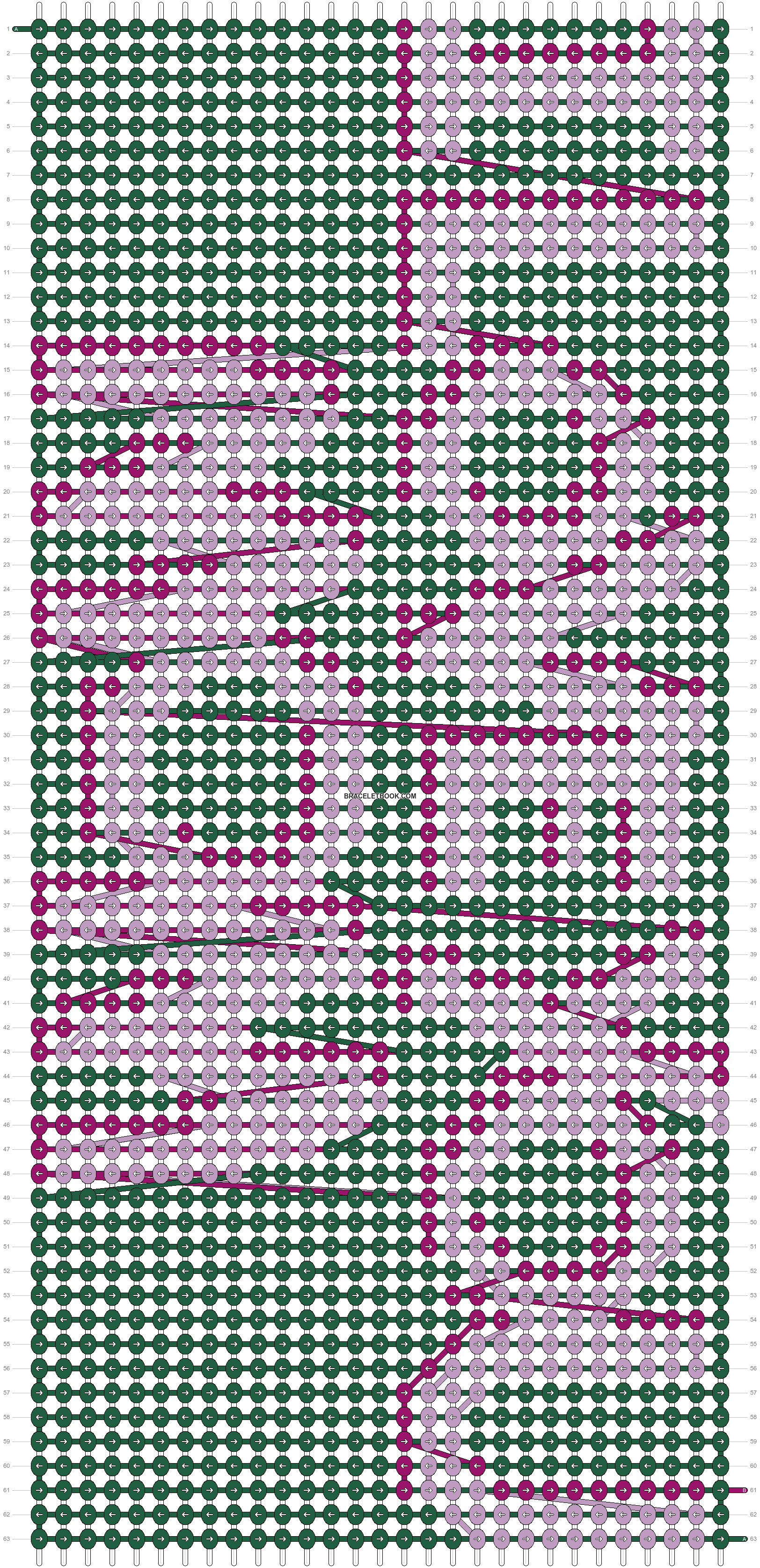 Alpha pattern #6851 variation #287578 pattern
