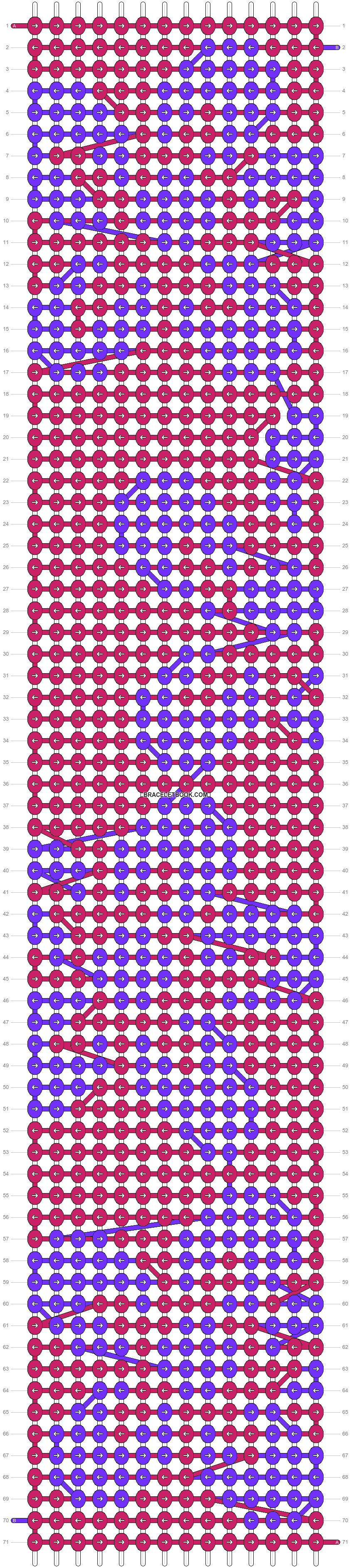 Alpha pattern #4847 variation #289523 pattern