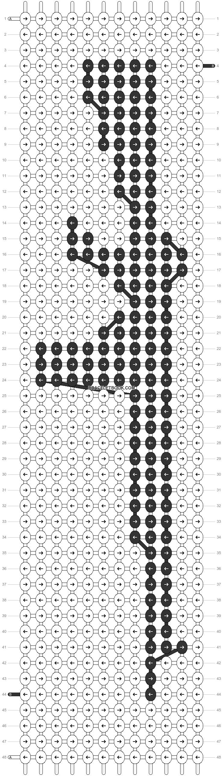 Alpha pattern #6193 variation #291397 pattern