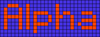 Alpha pattern #696 variation #296648
