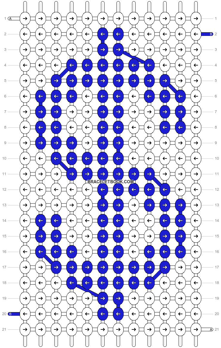 Alpha pattern #90449 variation #296664 pattern