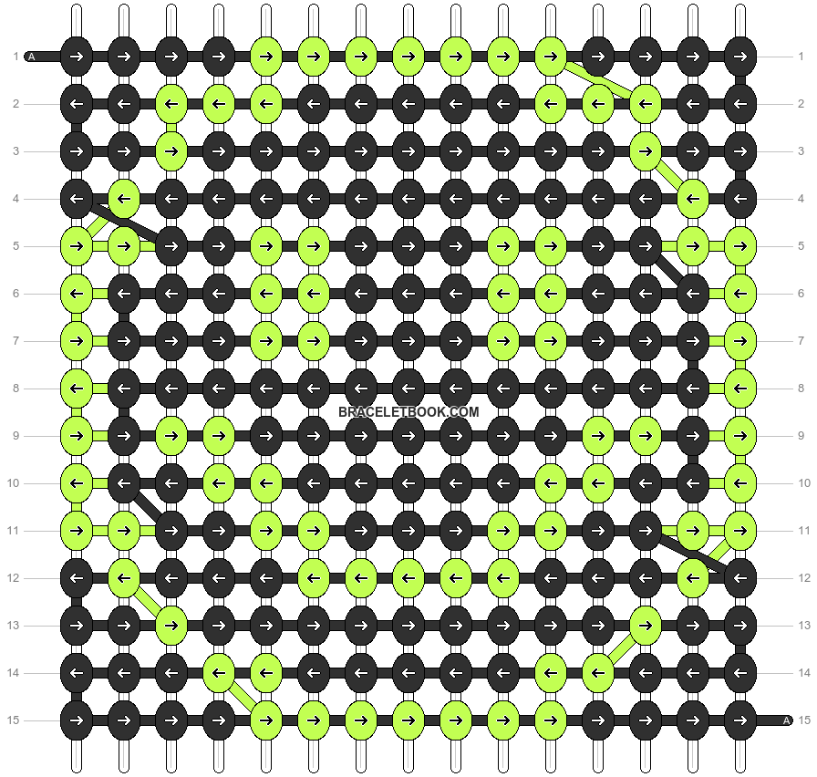 Alpha pattern #97686 variation #299674 pattern