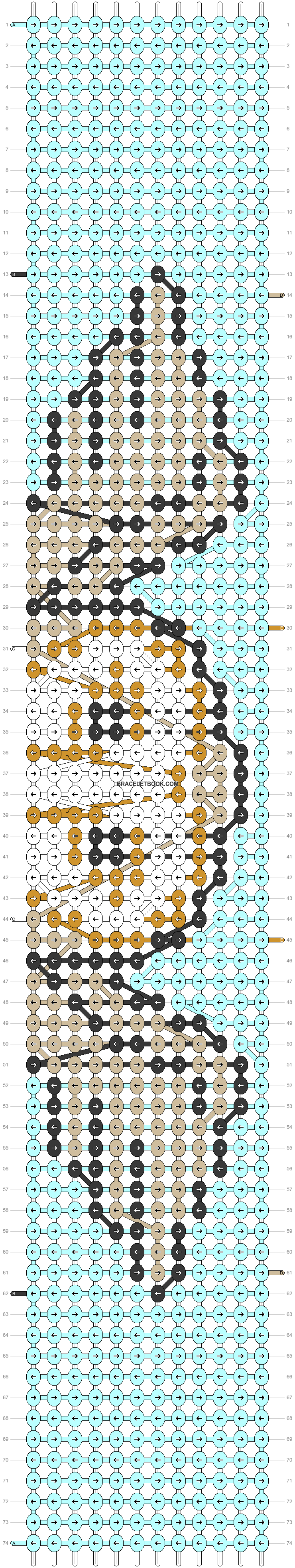 Alpha pattern #71663 variation #300680 pattern