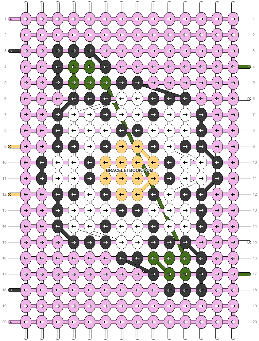 Alpha pattern #95370 variation #302220 pattern