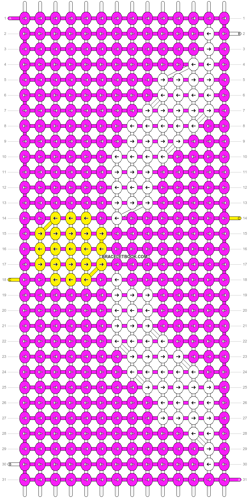 Alpha pattern #10737 variation #302596 pattern