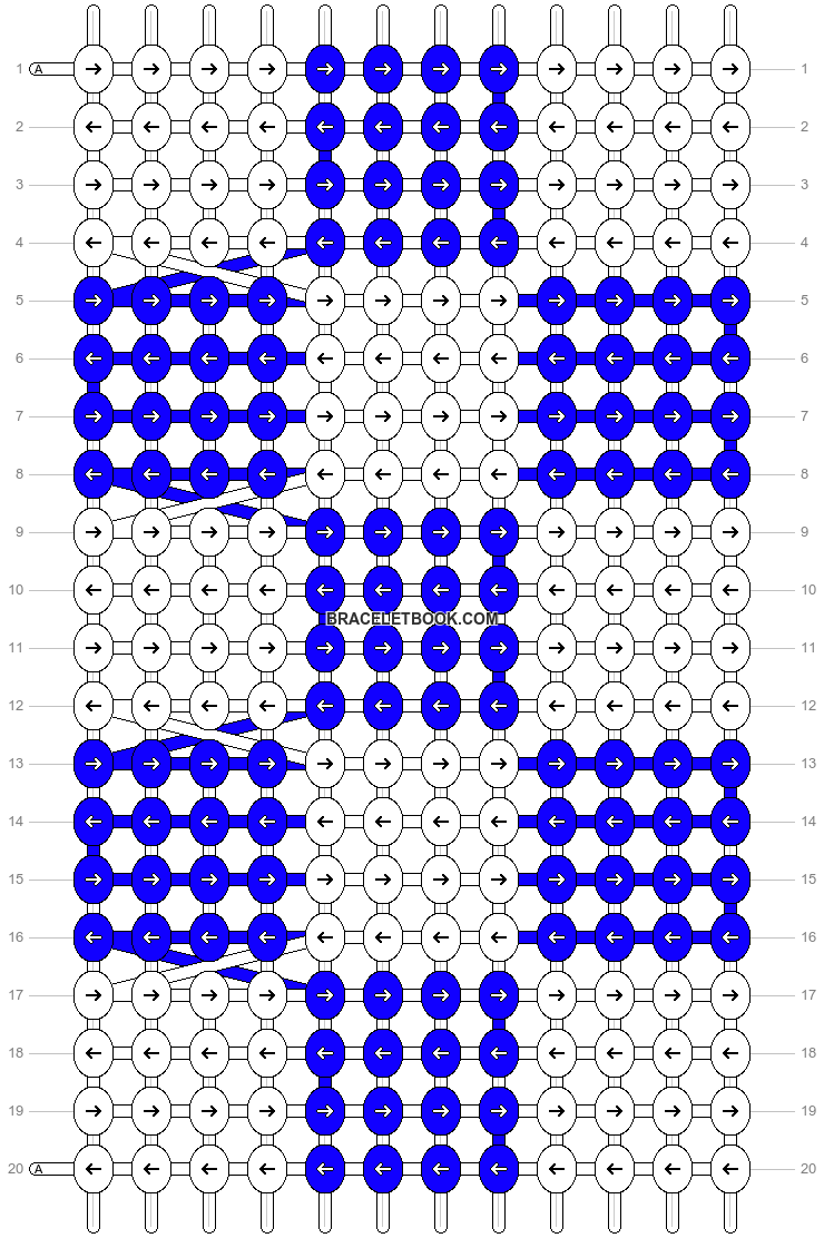 Alpha pattern #10492 variation #304375 pattern