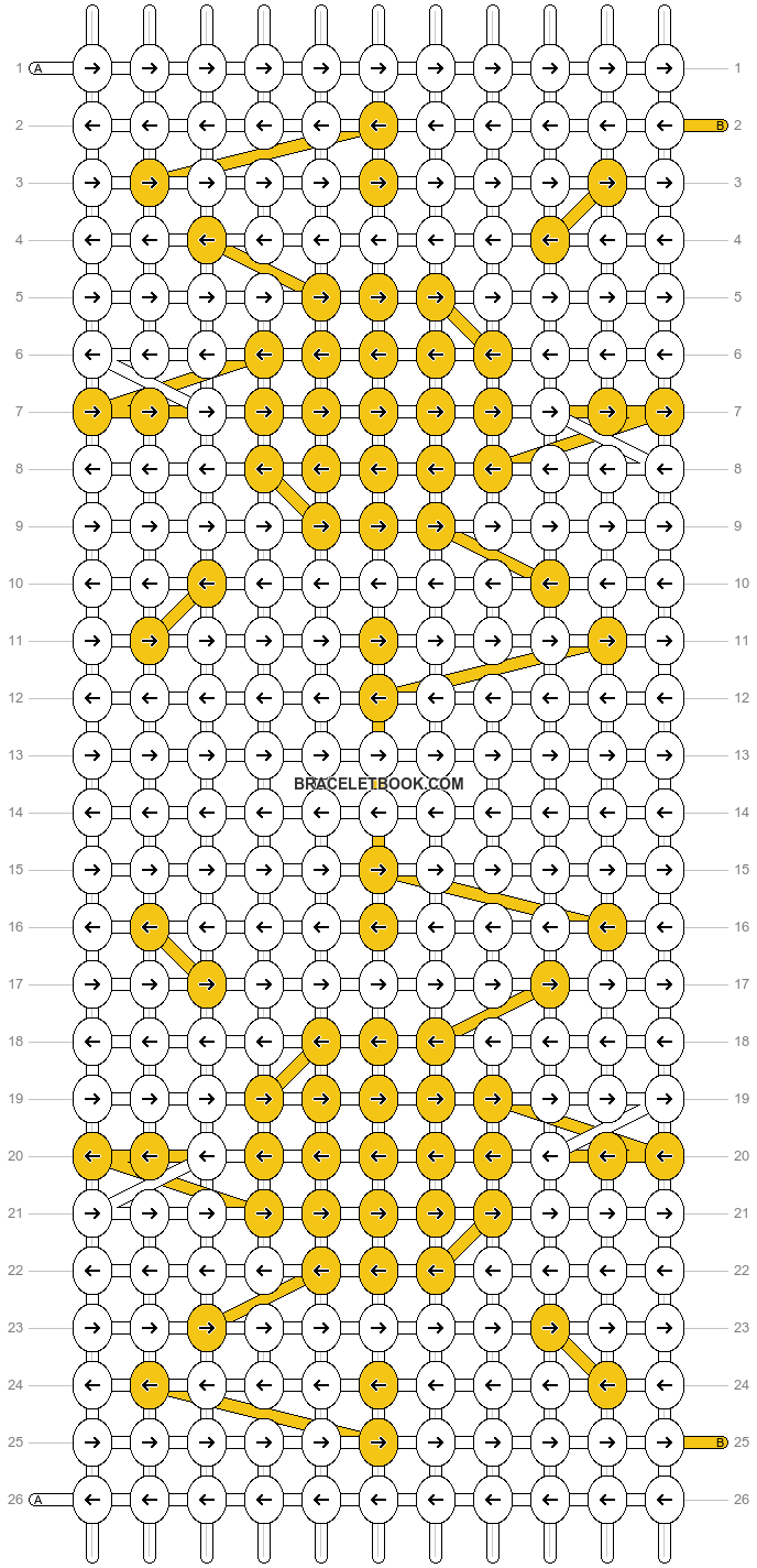 Alpha pattern #13551 variation #307417 pattern