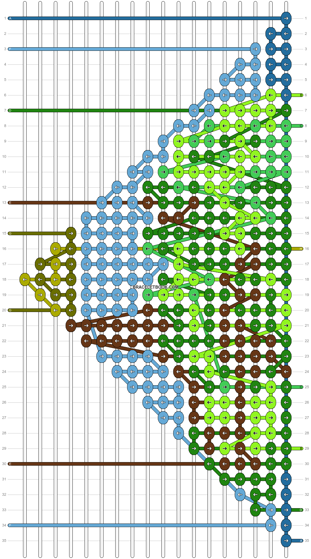 Alpha pattern #150307 variation #308640 pattern