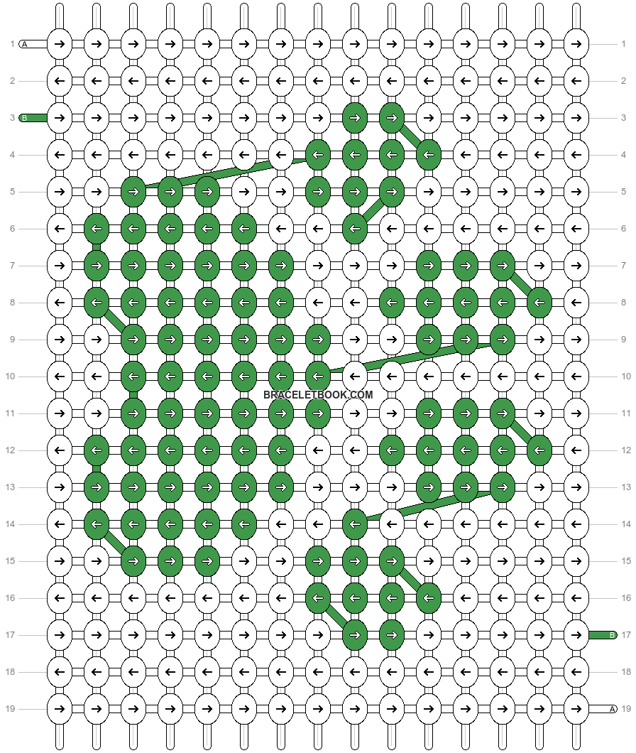 Alpha pattern #78661 variation #310373 pattern