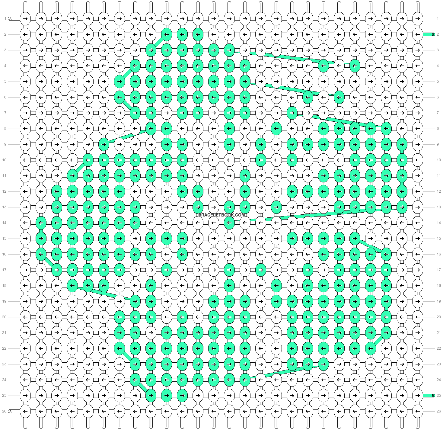 Alpha pattern #51134 variation #310388 pattern