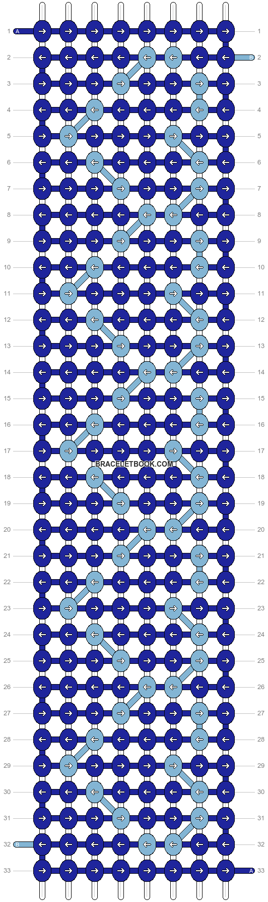 Alpha pattern #5643 variation #310446 pattern