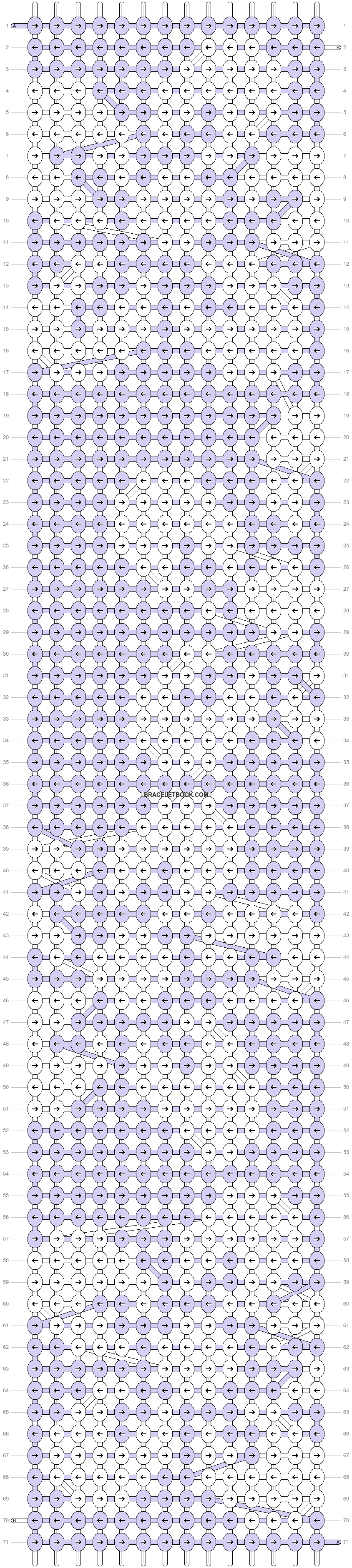 Alpha pattern #4847 variation #310606 pattern