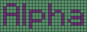Alpha pattern #696 variation #313610