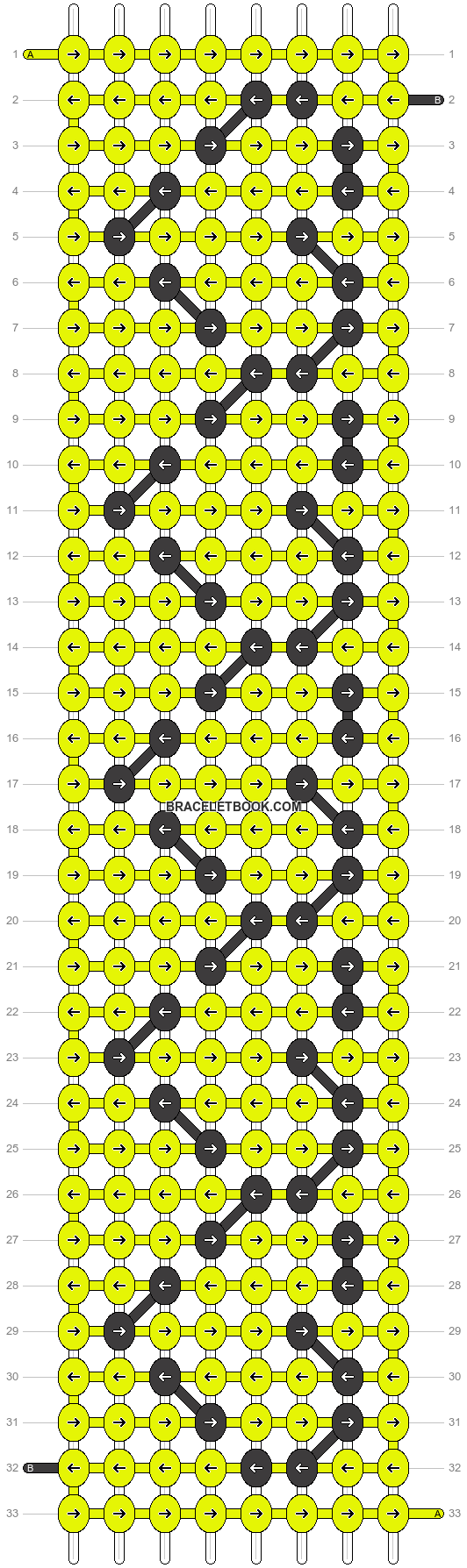 Alpha pattern #5643 variation #315400 pattern