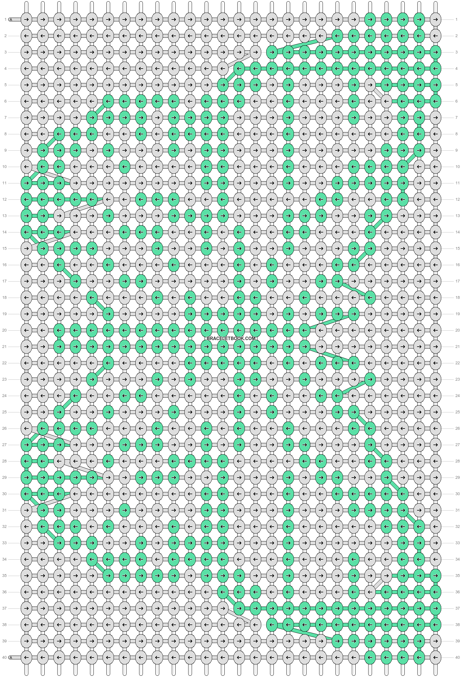Alpha pattern #10435 variation #315719 pattern