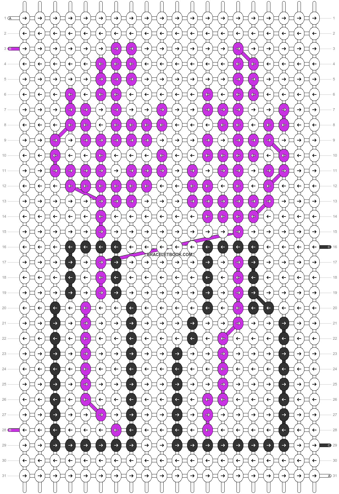 Alpha pattern #73302 variation #318365 pattern