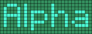 Alpha pattern #696 variation #319188