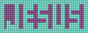 Alpha pattern #66365 variation #320367
