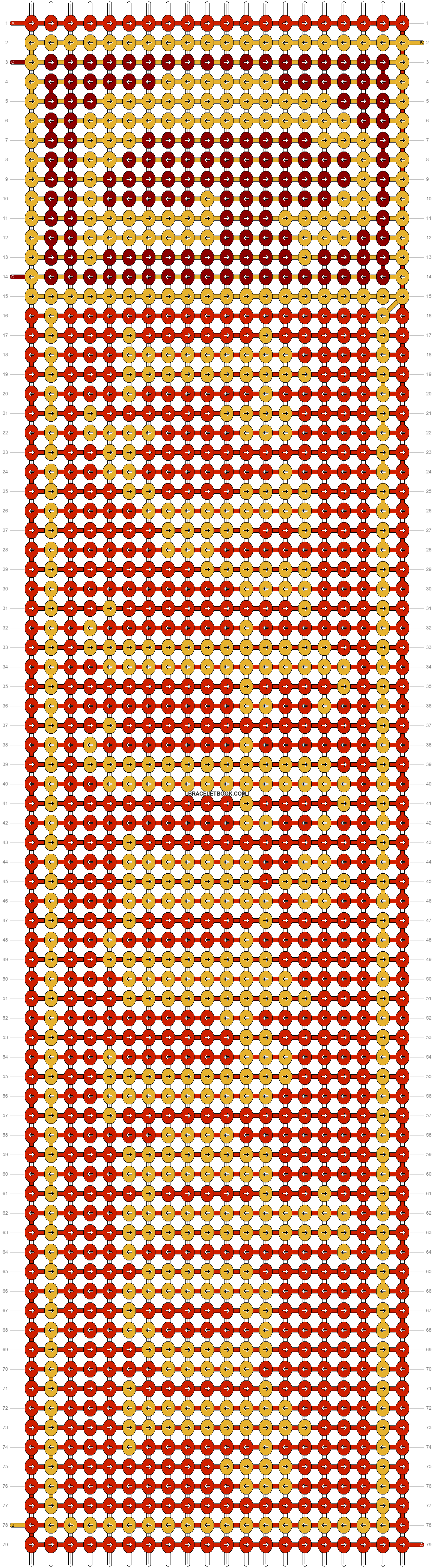 Alpha pattern #10846 variation #327729 pattern
