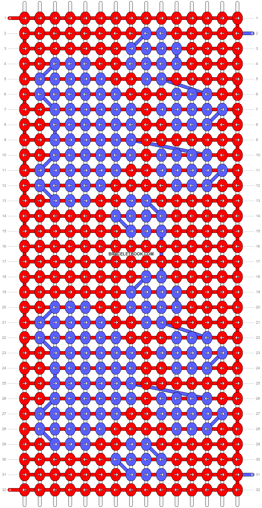 Alpha pattern #3150 variation #330630 pattern