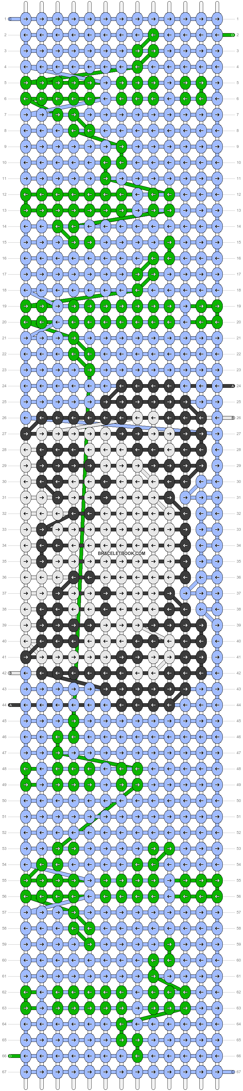 Alpha pattern #162407 variation #331365 pattern