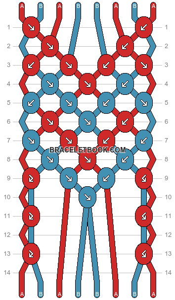 Alpha pattern #64782 | BraceletBook