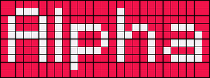 Alpha pattern #696 variation #333452