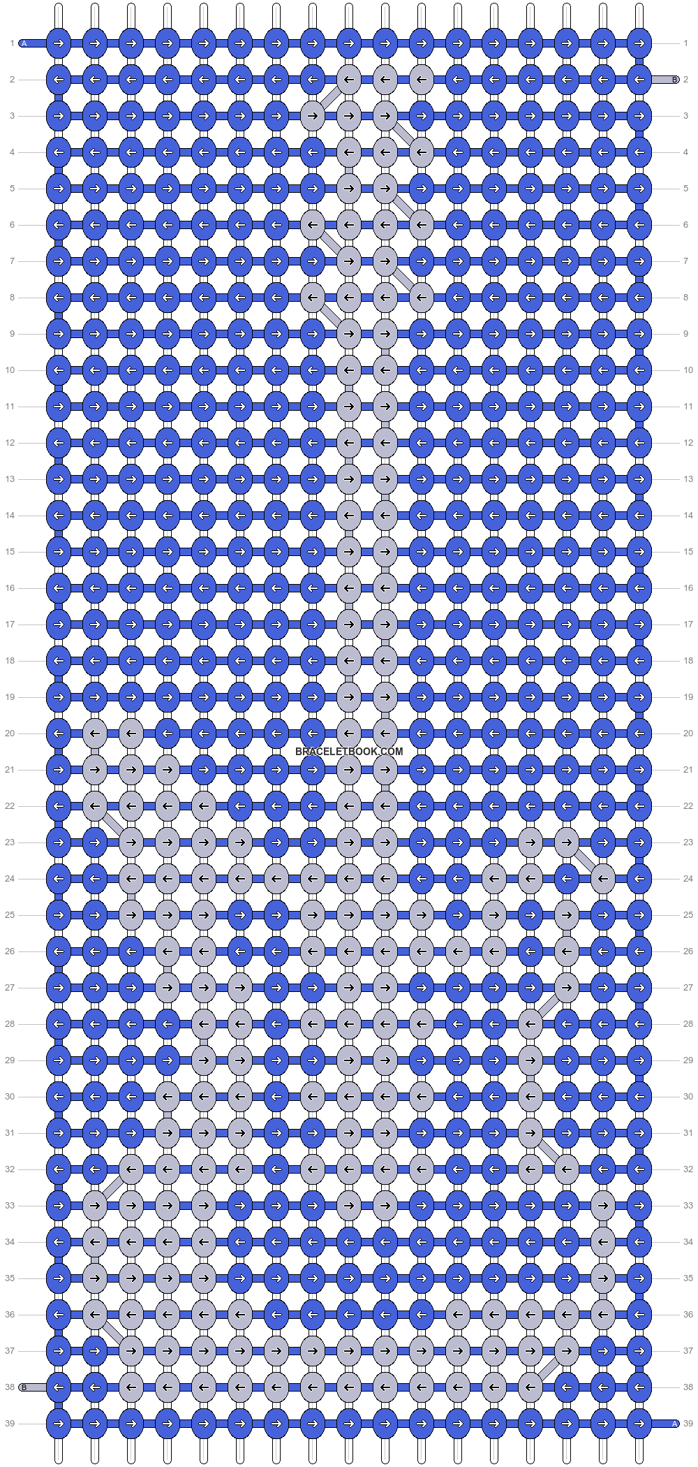 Alpha pattern #62741 variation #339657 pattern
