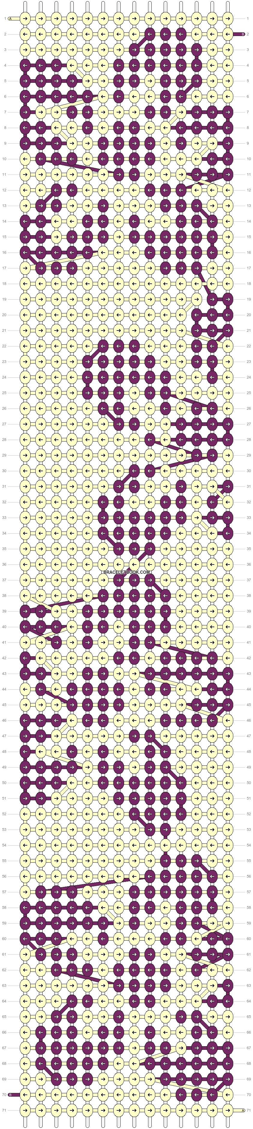 Alpha pattern #4847 variation #340497 pattern