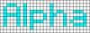 Alpha pattern #696 variation #340656
