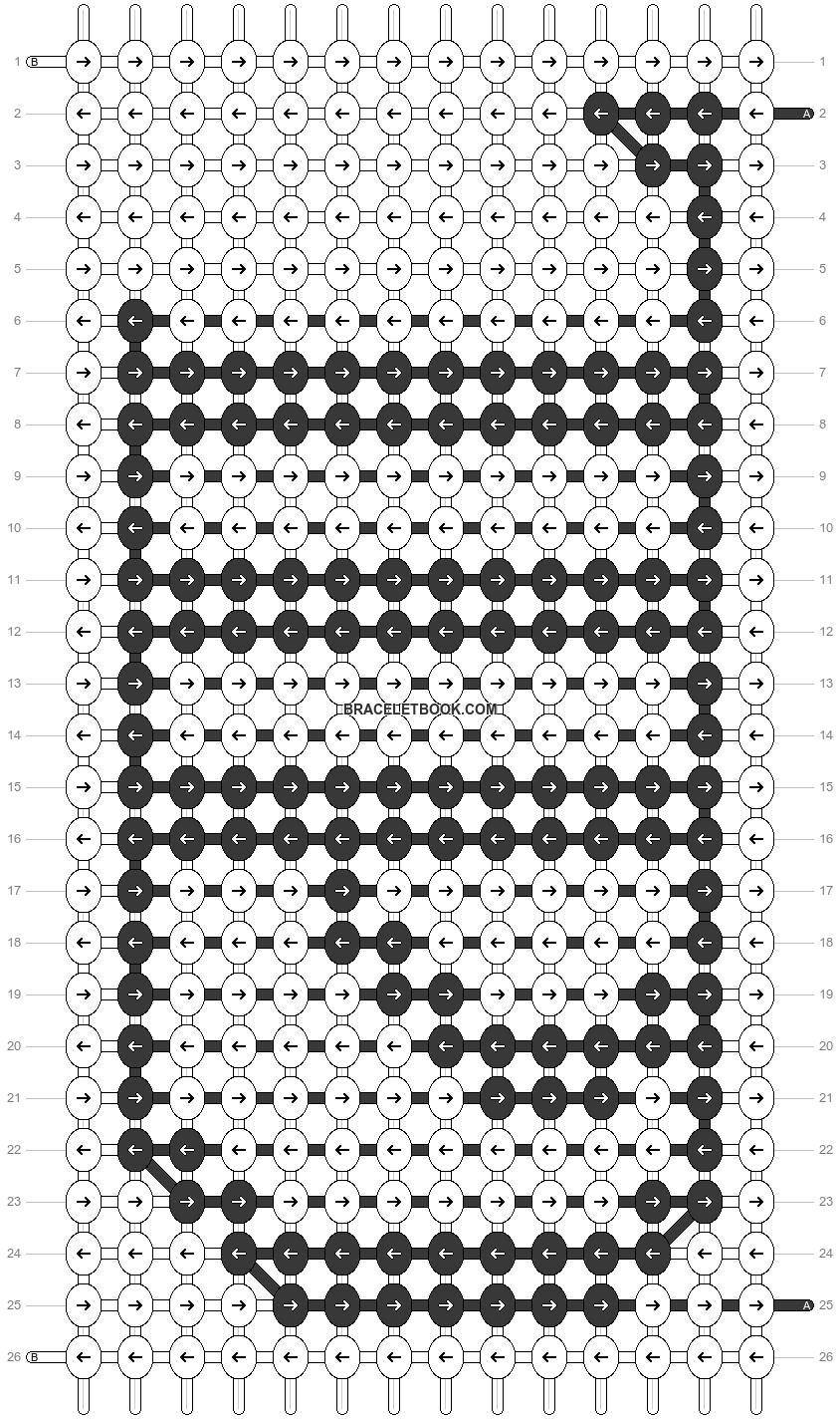 Alpha pattern #166224 variation #342541 pattern