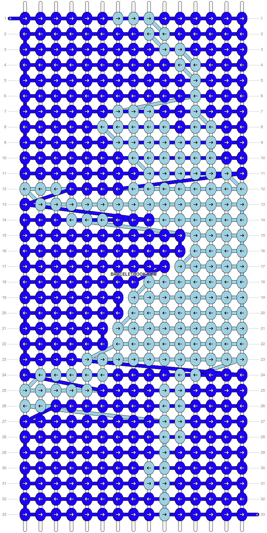 Alpha pattern #43074 variation #344270 pattern