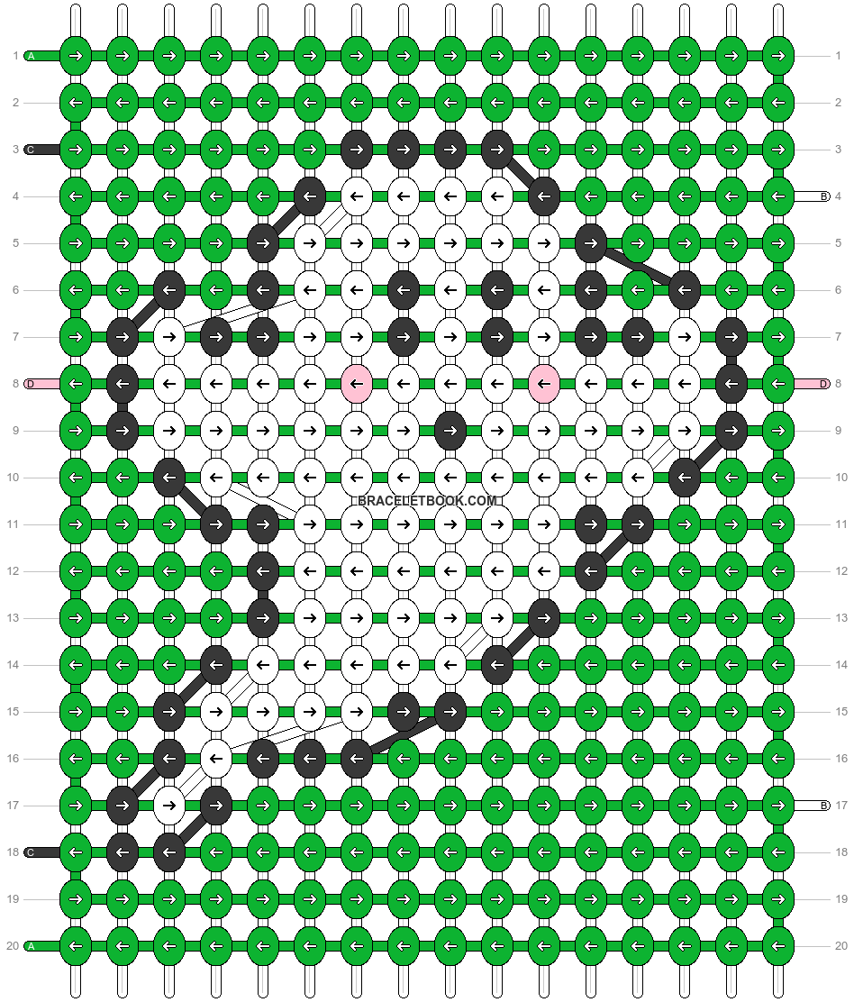 Alpha pattern #108430 variation #345372 pattern