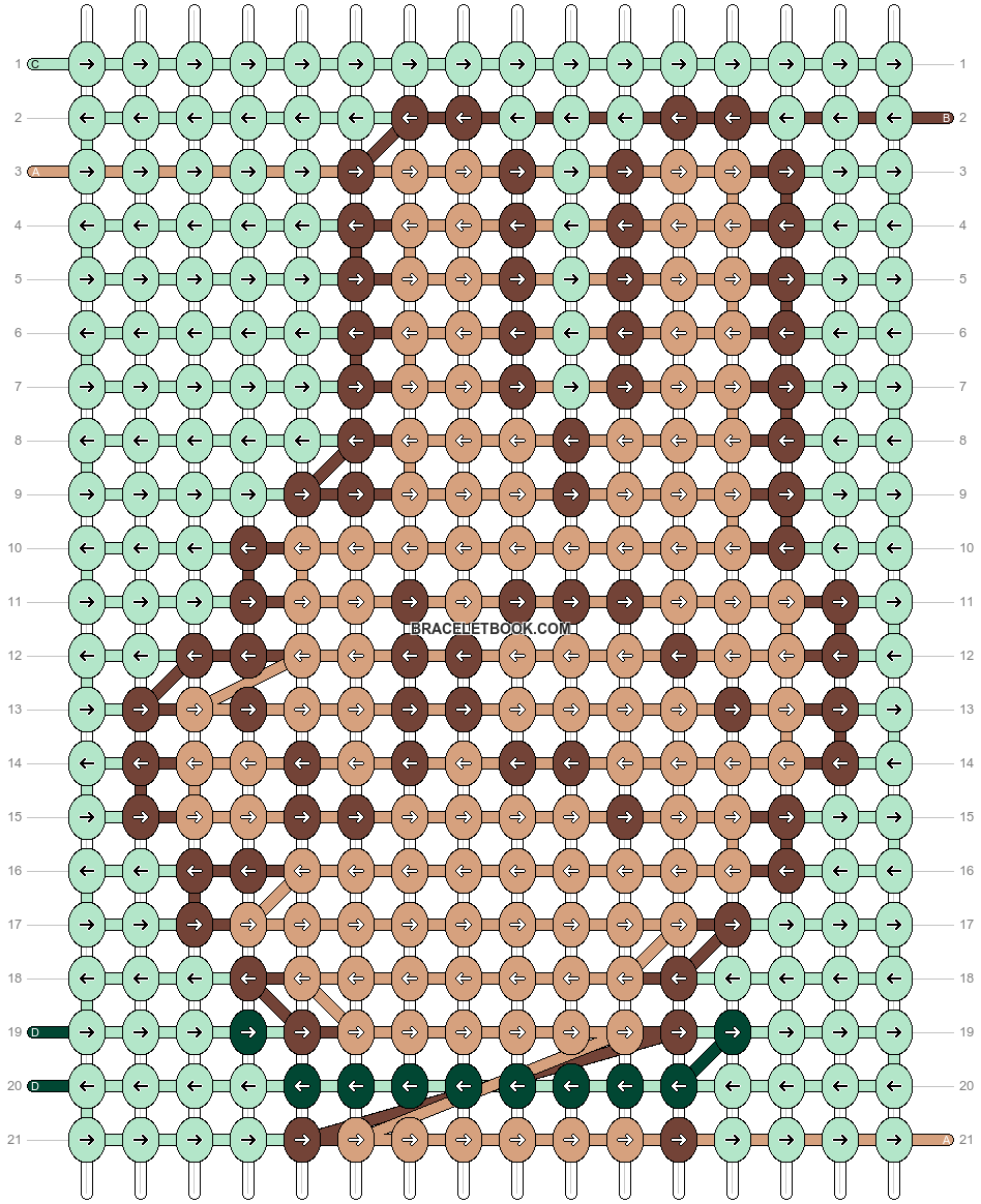 Alpha pattern #125321 variation #345547 pattern