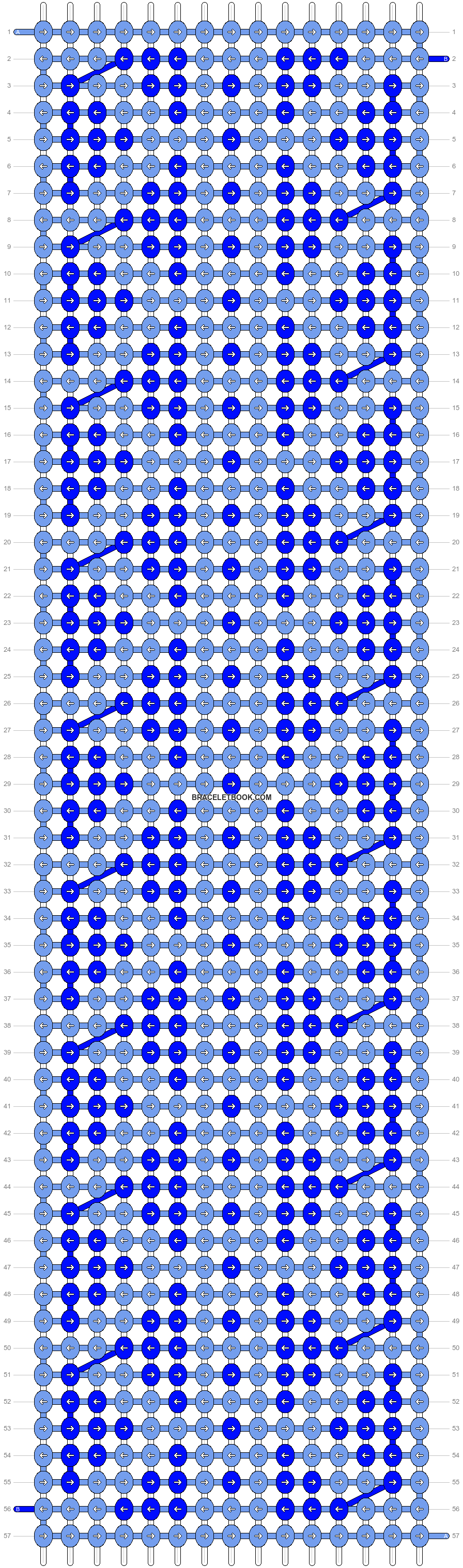 Alpha pattern #13845 variation #345607 pattern