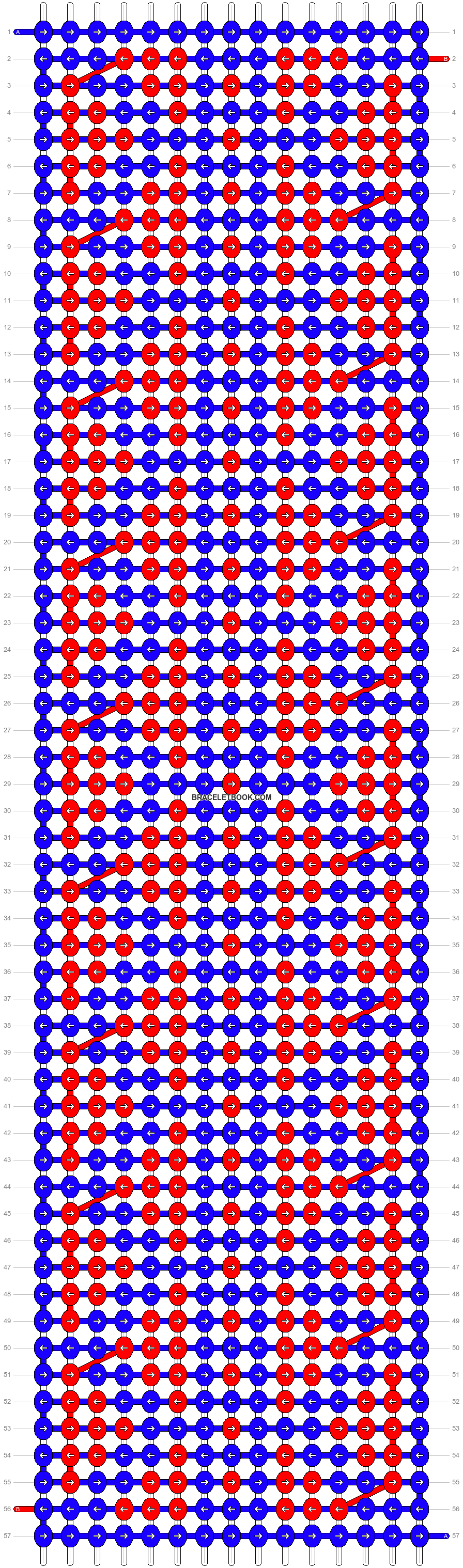 Alpha pattern #13845 variation #345701 pattern