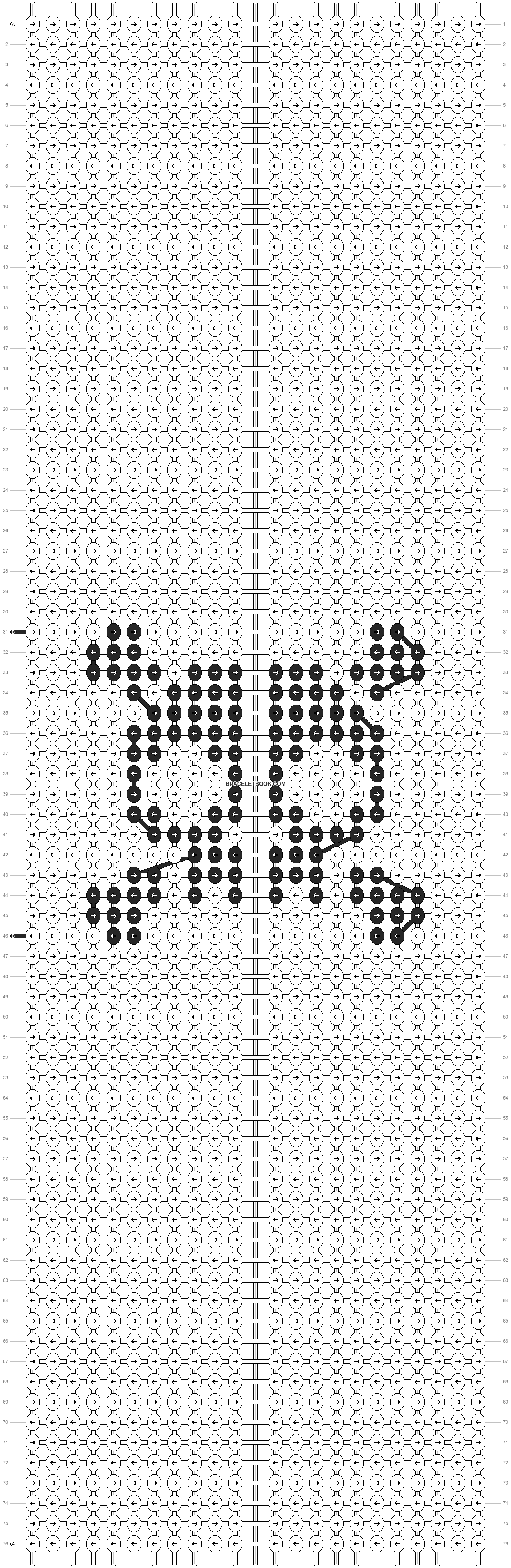 Alpha pattern #169487 variation #345925 pattern