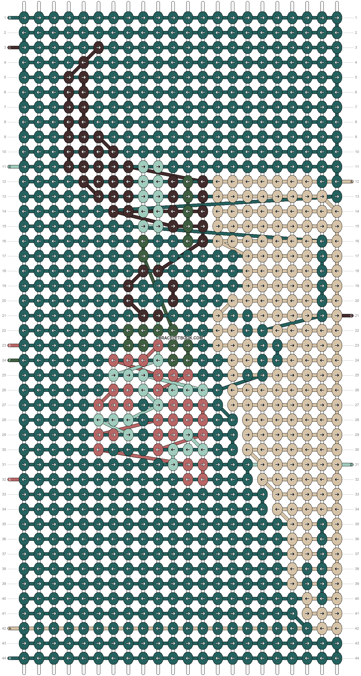 Alpha pattern #67403 variation #346649 pattern