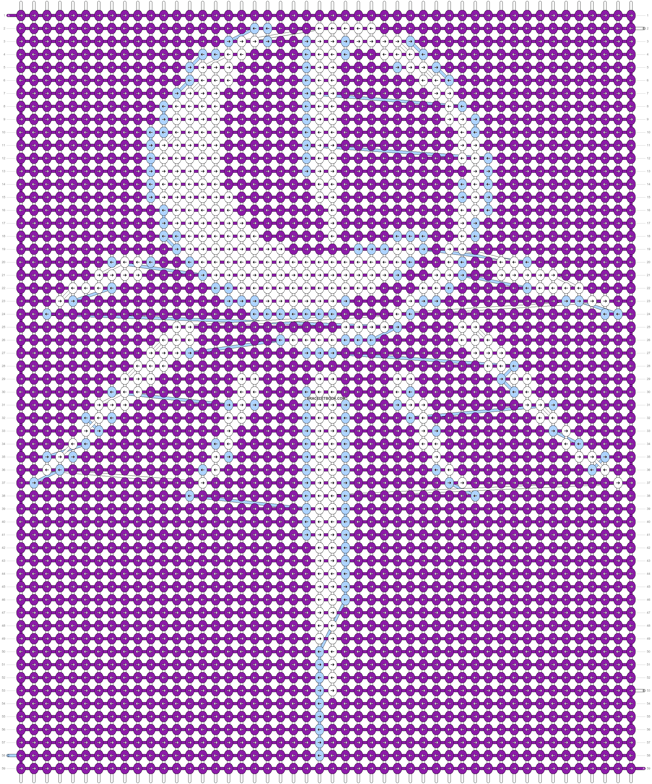 Alpha pattern #74418 variation #346789 pattern