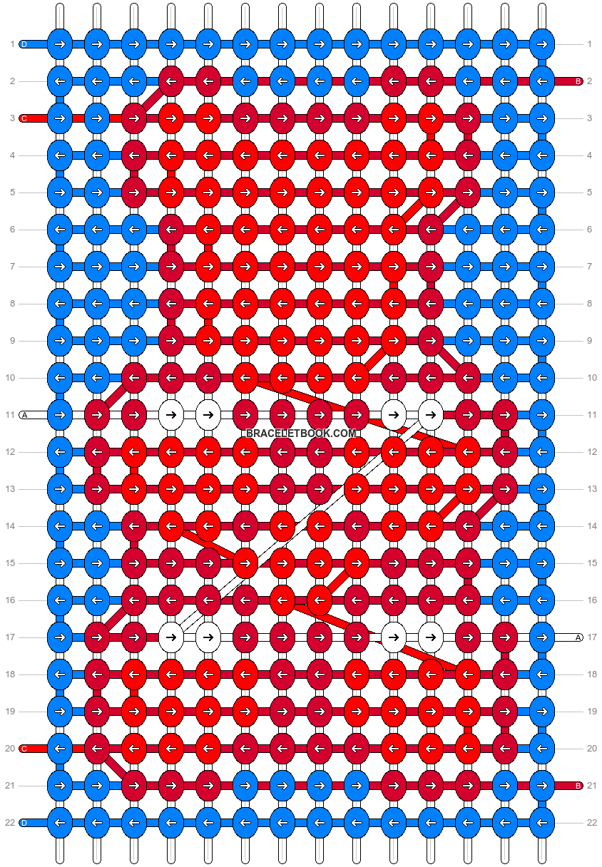 Alpha pattern #58710 variation #349442 pattern