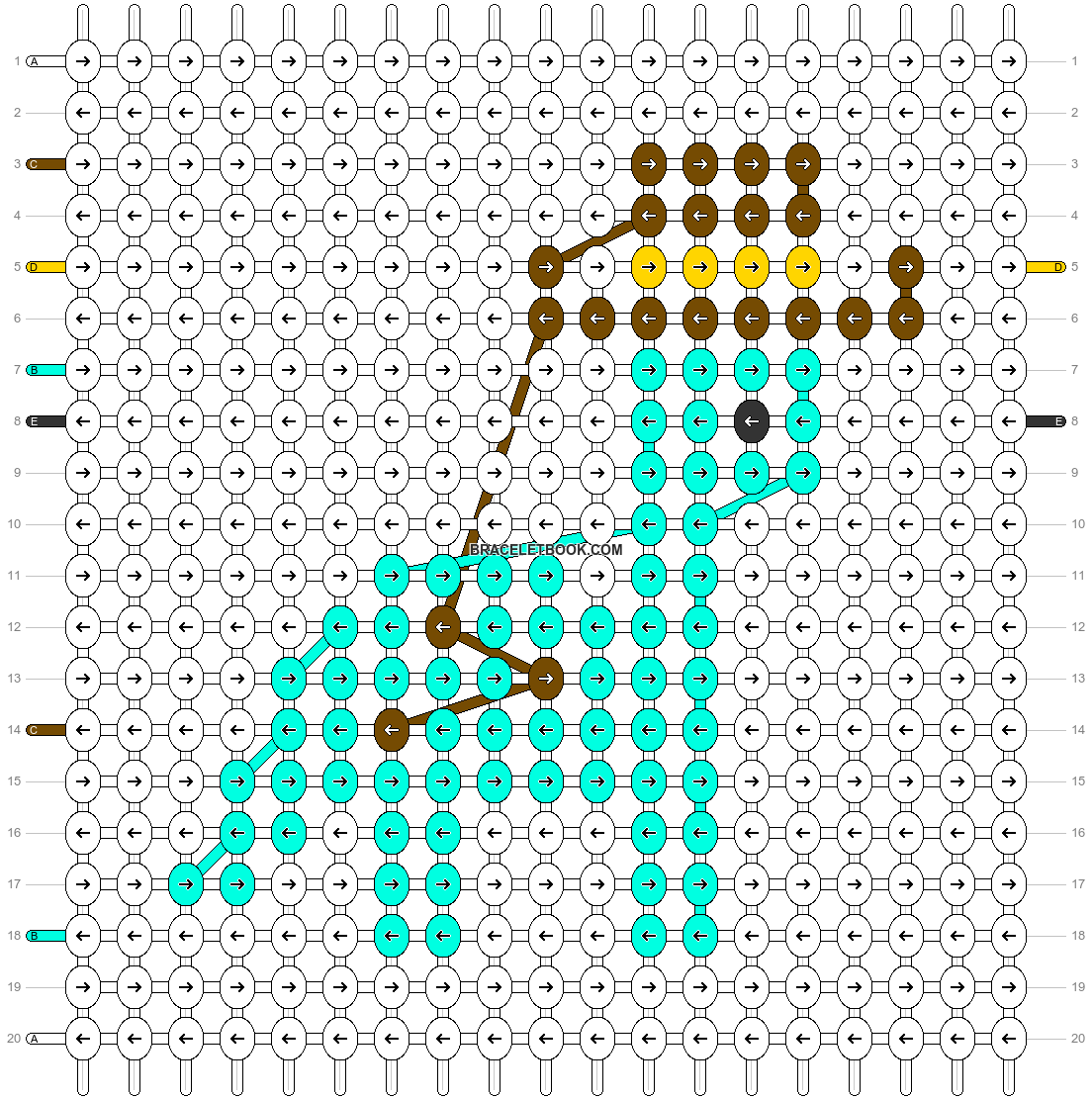 Alpha pattern #62839 variation #350379 pattern