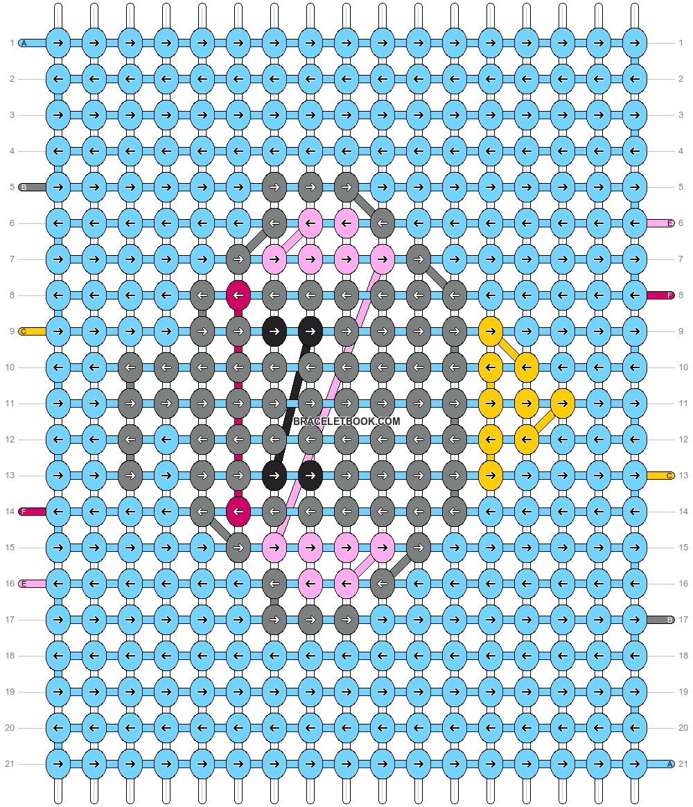 Alpha pattern #61433 variation #350451 pattern