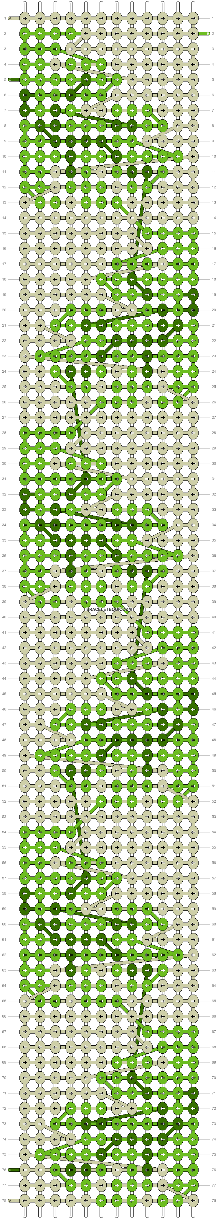 Alpha pattern #57405 variation #350645 pattern