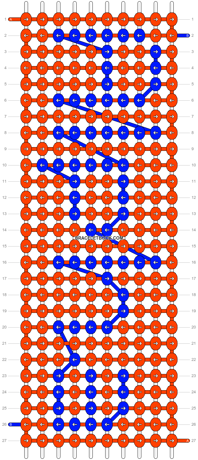 Alpha pattern #696 variation #350814 pattern