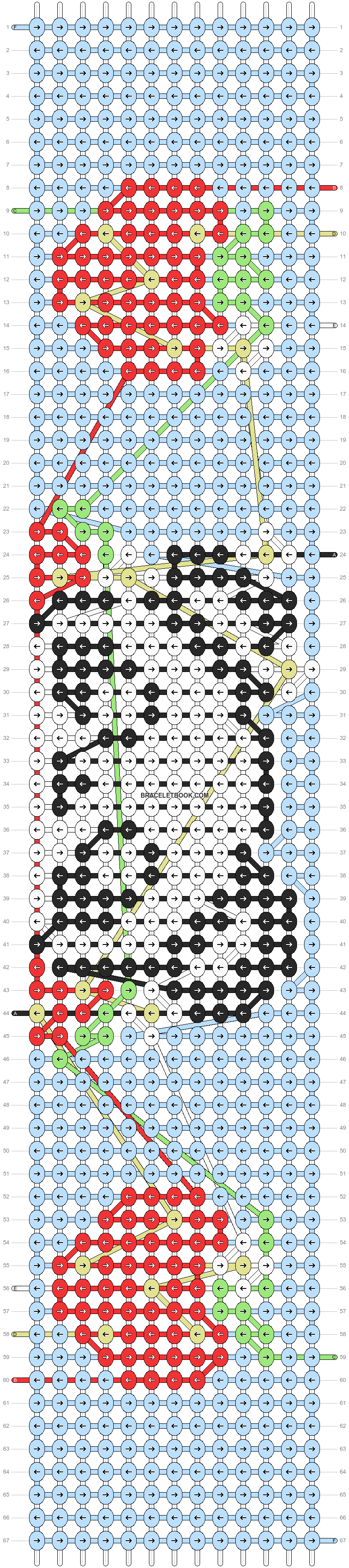 Alpha pattern #162447 variation #351409 pattern